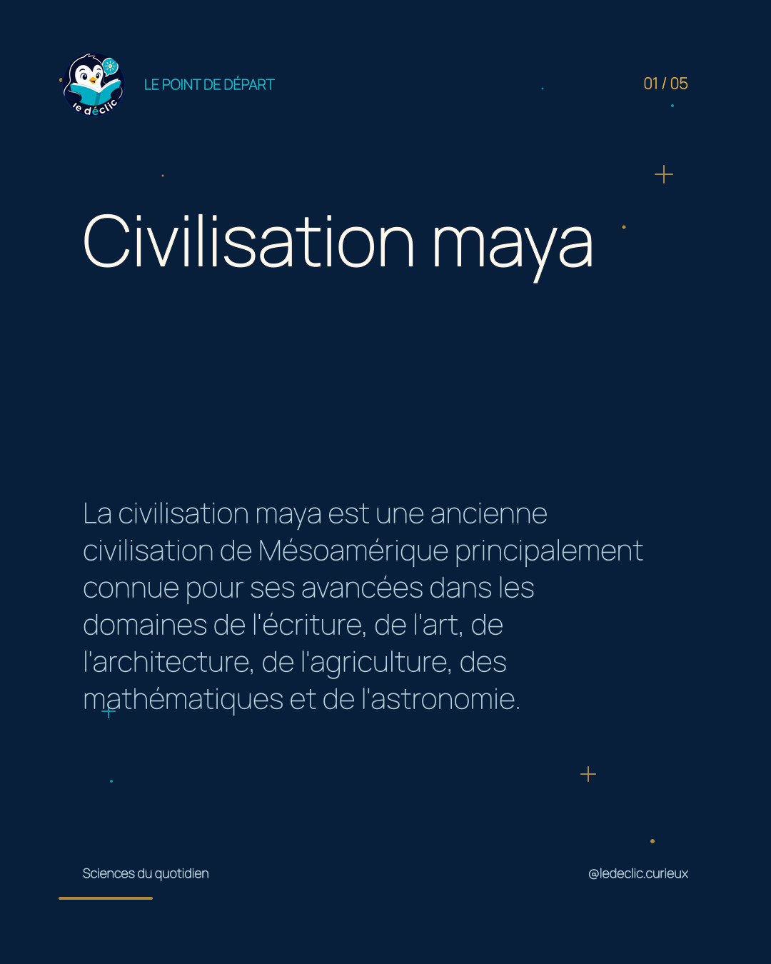 Comprendre : Civilisation maya