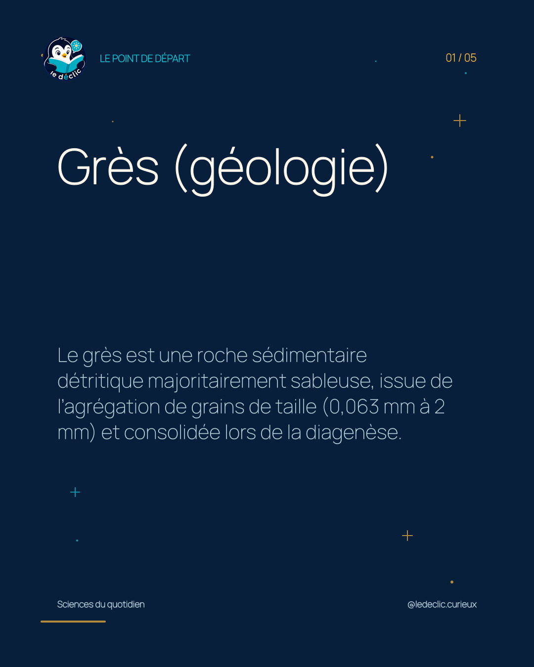 Comprendre : Grès (géologie)
