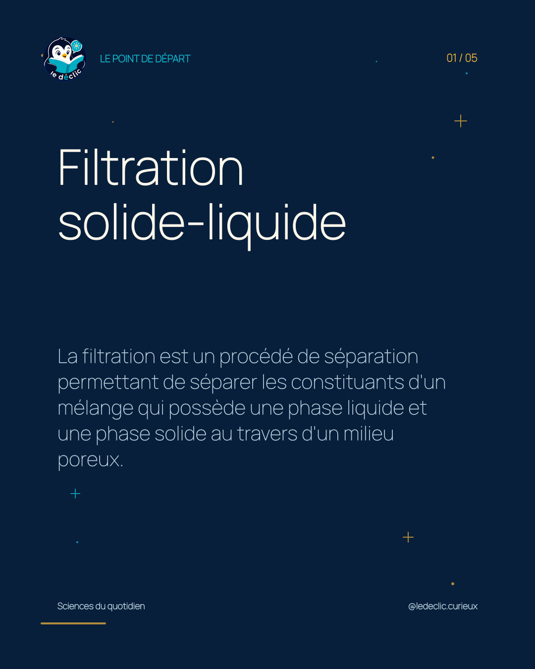 Comprendre : Filtration solide-liquide
