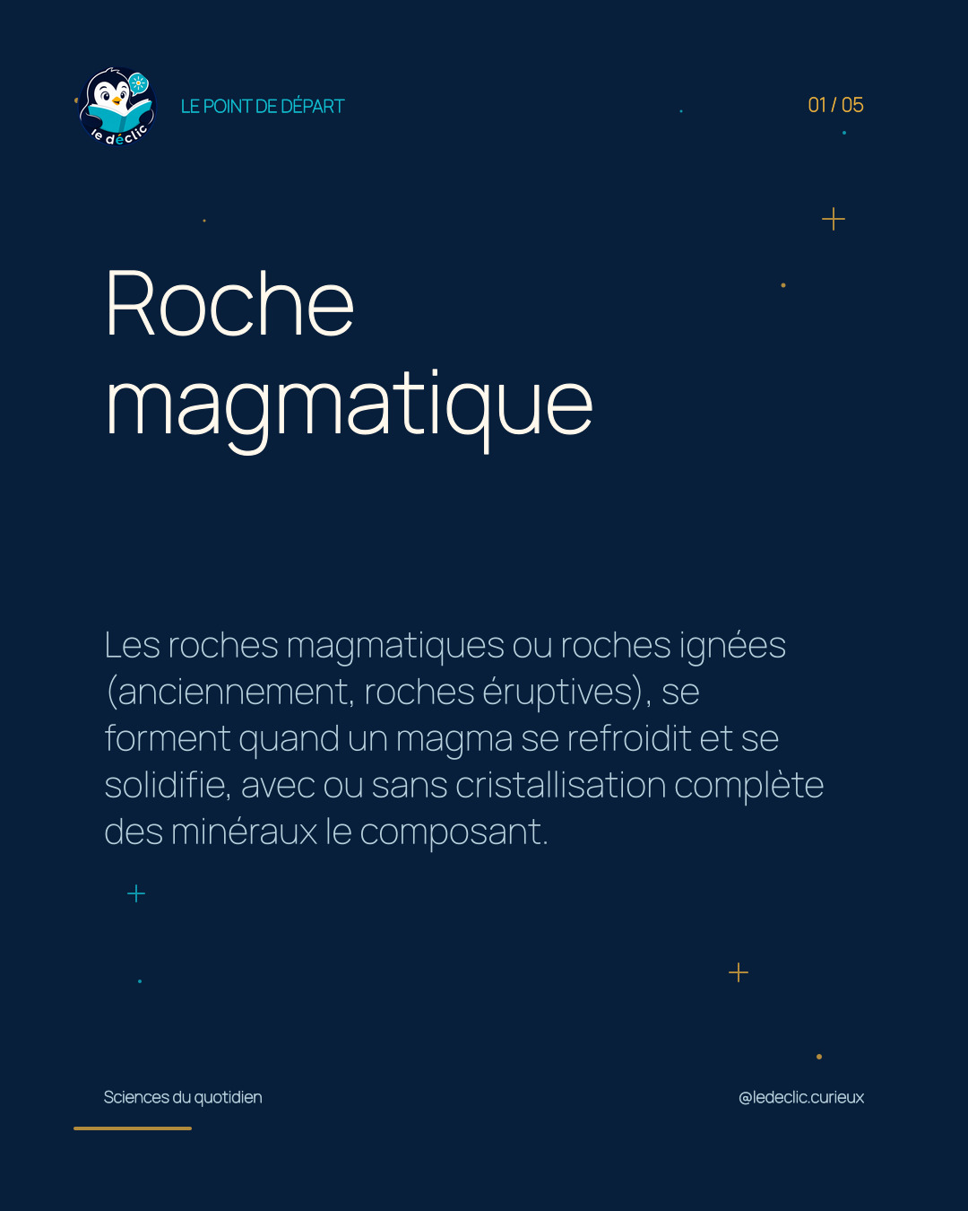 Comprendre : Roche magmatique