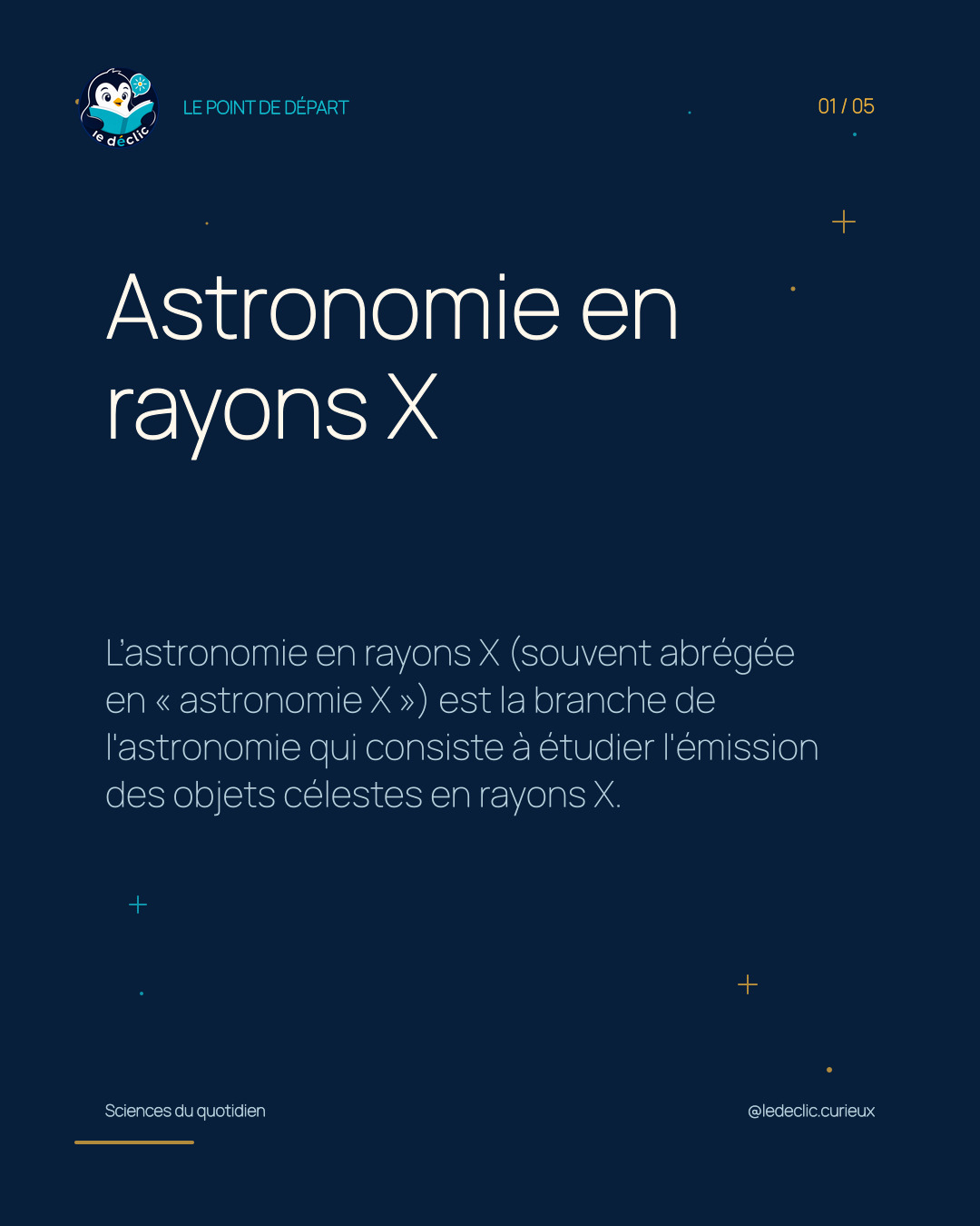 Comprendre : Astronomie en rayons X