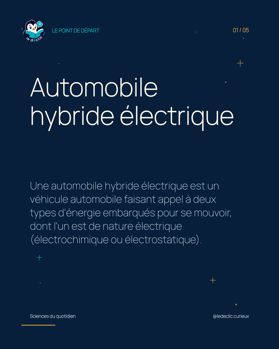 Comprendre : Automobile hybride électrique