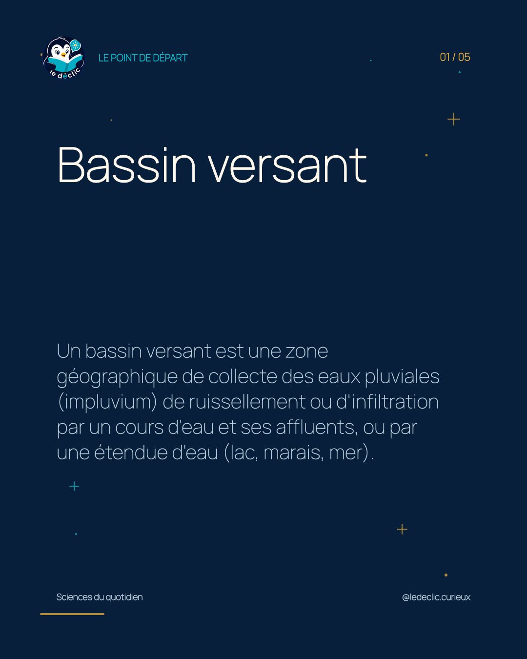 Comprendre : Bassin versant