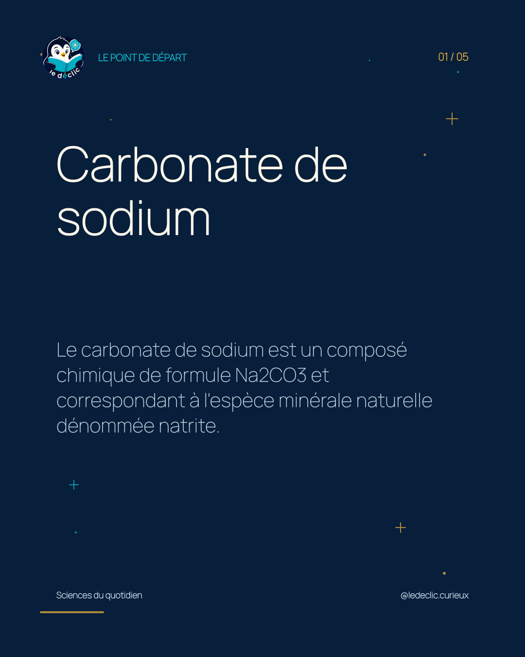 Comprendre : Carbonate de sodium