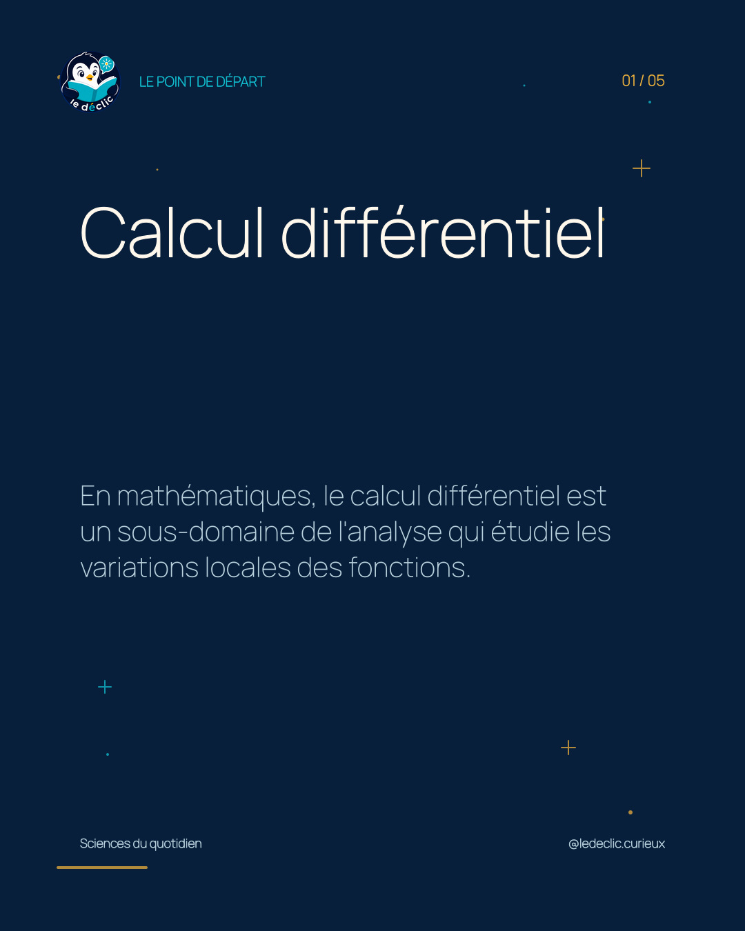 Comprendre : Calcul différentiel