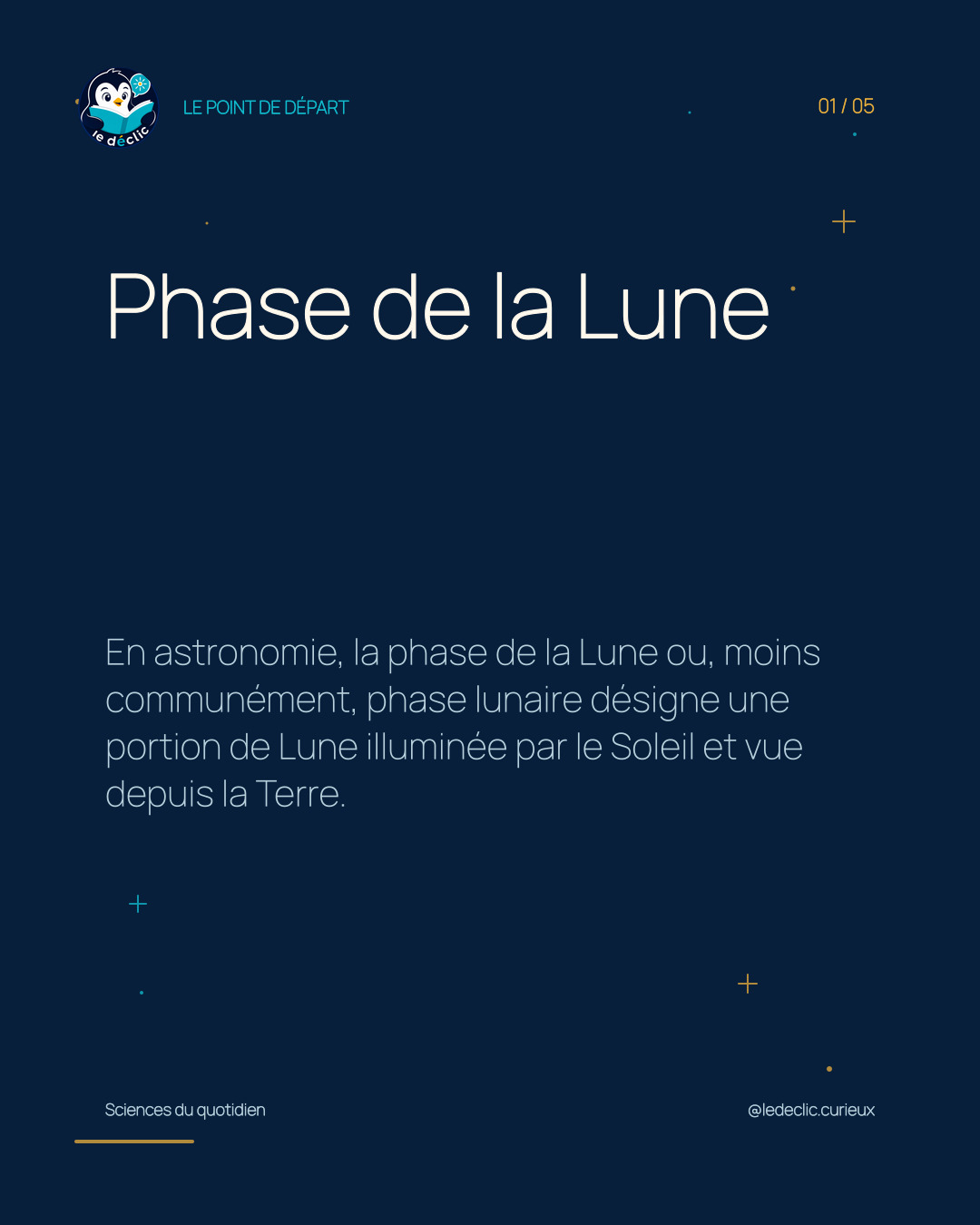 Comprendre : Phase de la Lune