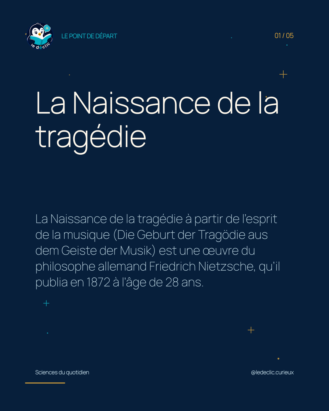 Comprendre : La Naissance de la tragédie
