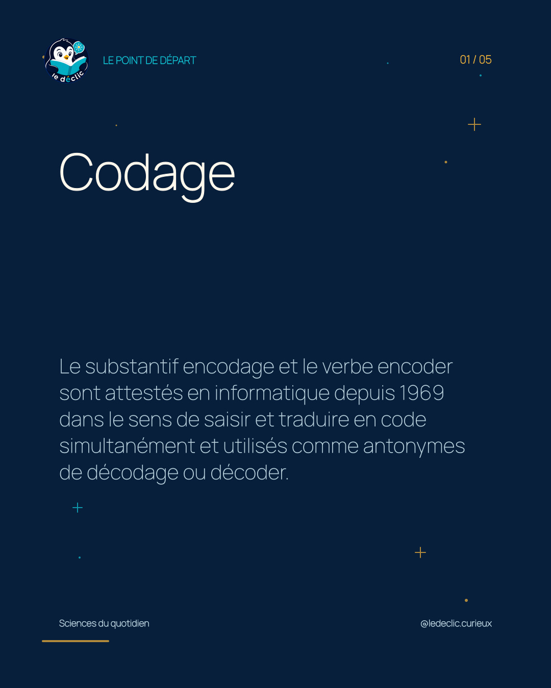 Comprendre : Codage