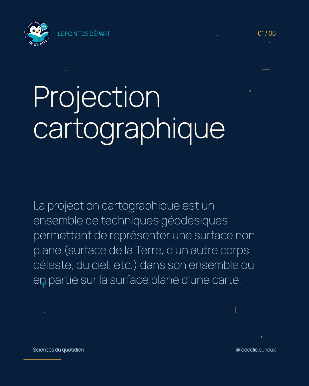 Comprendre : Projection cartographique