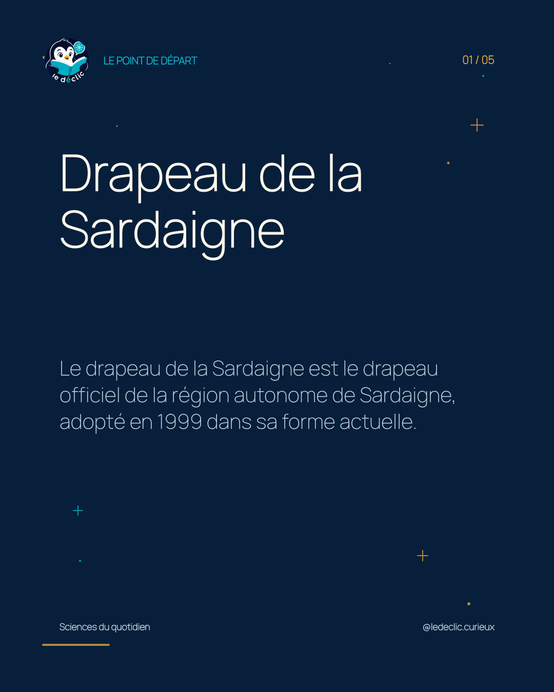 Comprendre : Drapeau de la Sardaigne