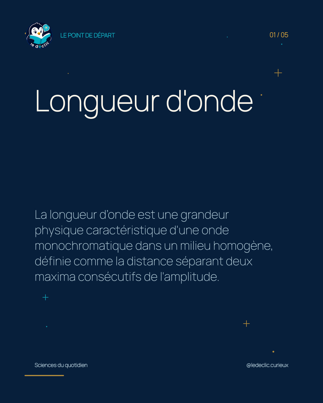Comprendre : Longueur d'onde
