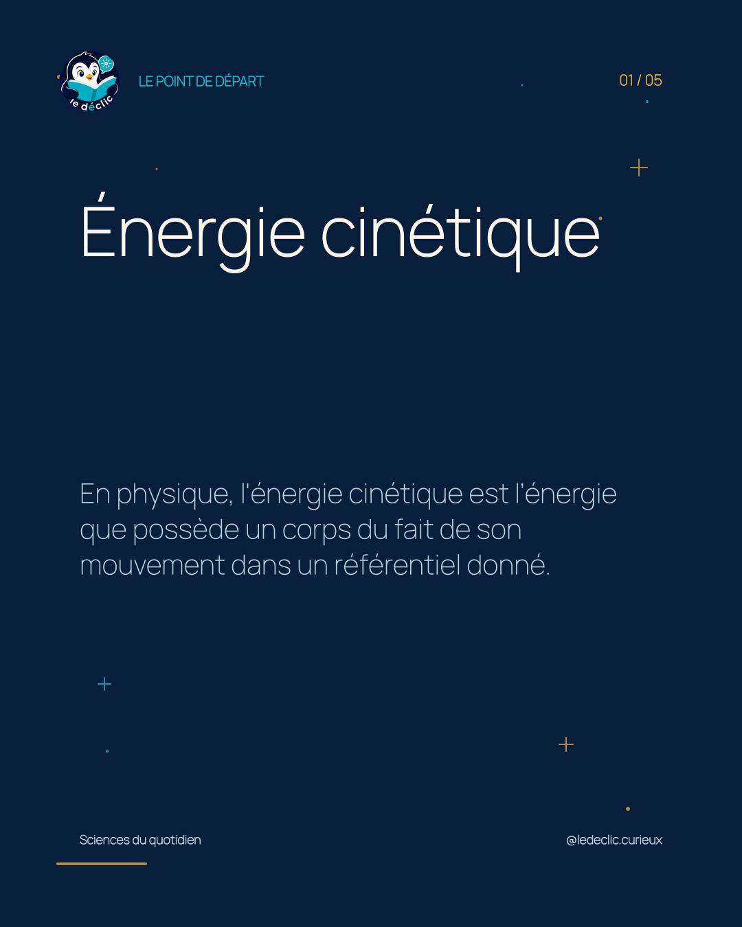 Comprendre : Énergie cinétique